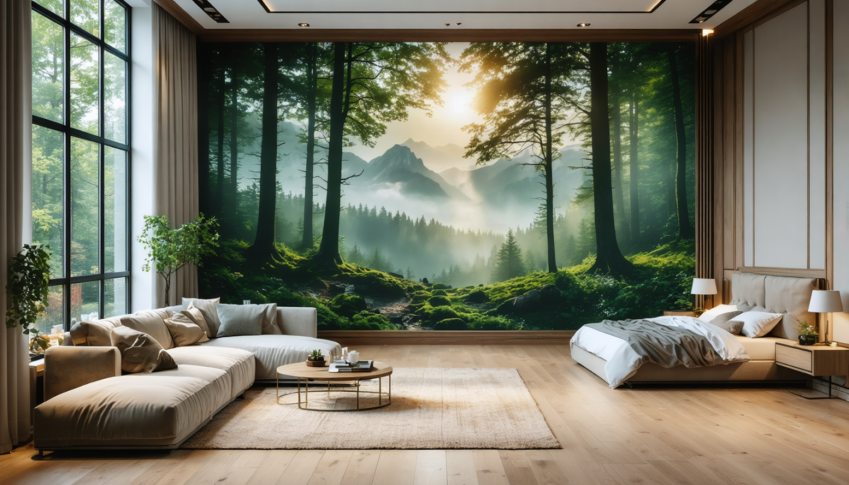 découvrez notre guide complet pour choisir le papier peint panoramique idéal, du salon à la chambre, et transformez chaque pièce avec style et harmonie.