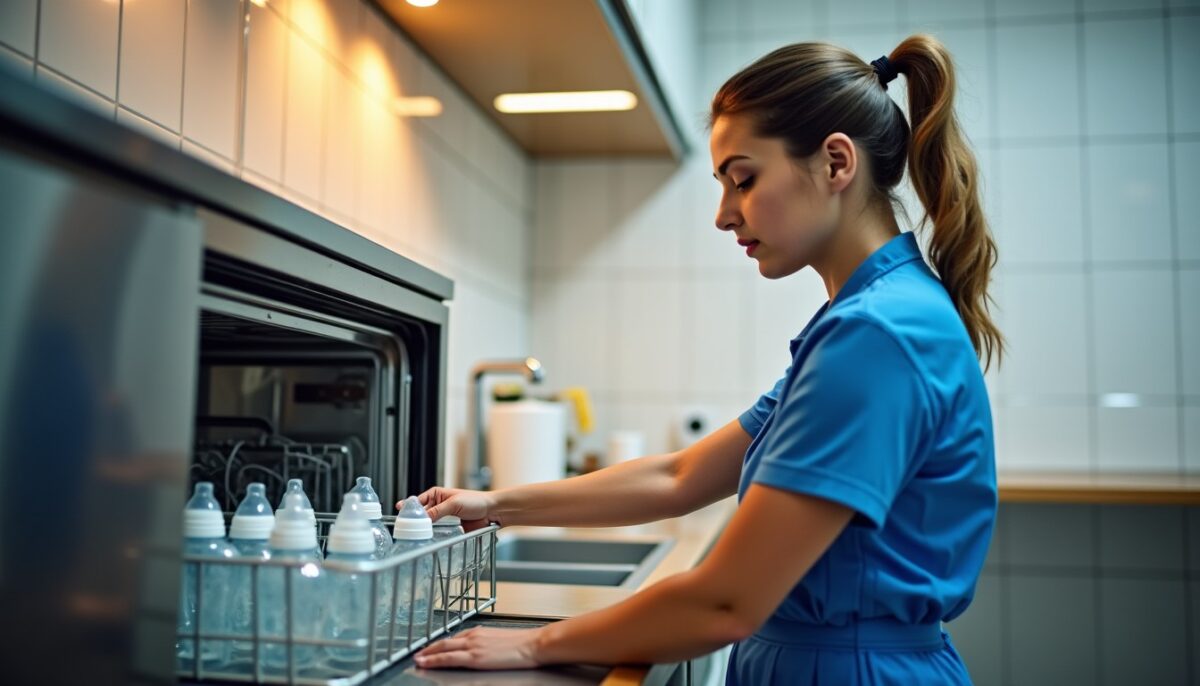 Les solutions professionnelles de lavage de biberons en lave-vaisselle : garanties d'hygiène irréprochable pour les crèches