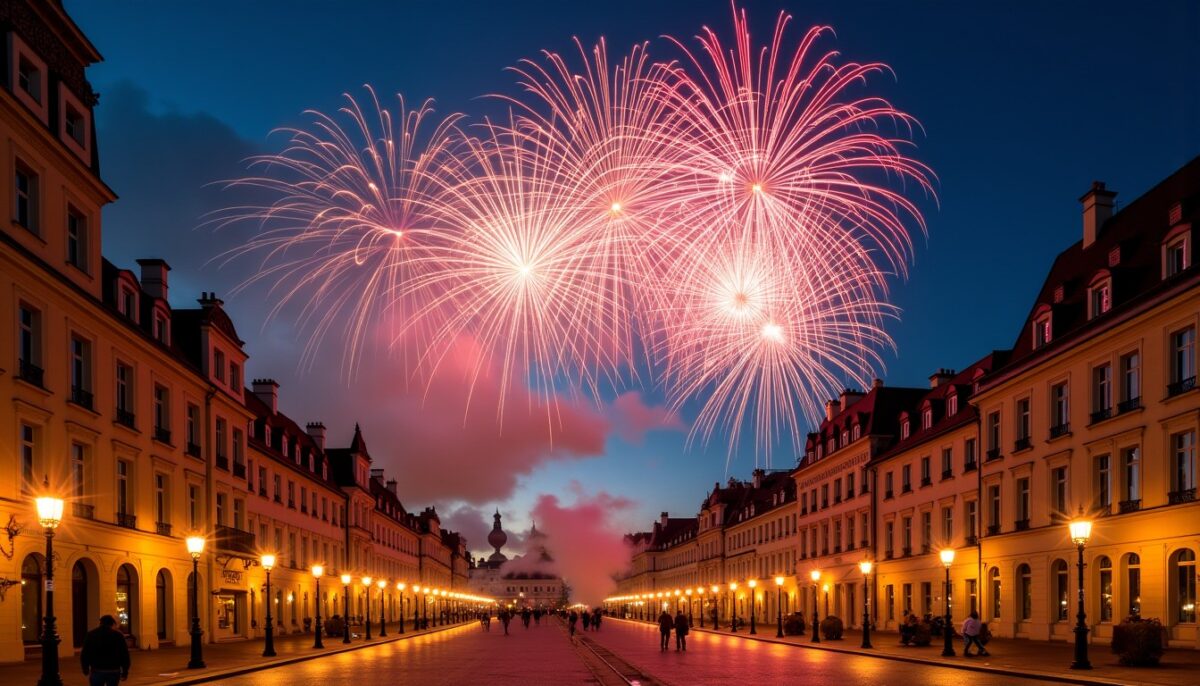 Feux d'artifice à Nancy : Sublimez vos événements par une explosion de lumières et de couleurs