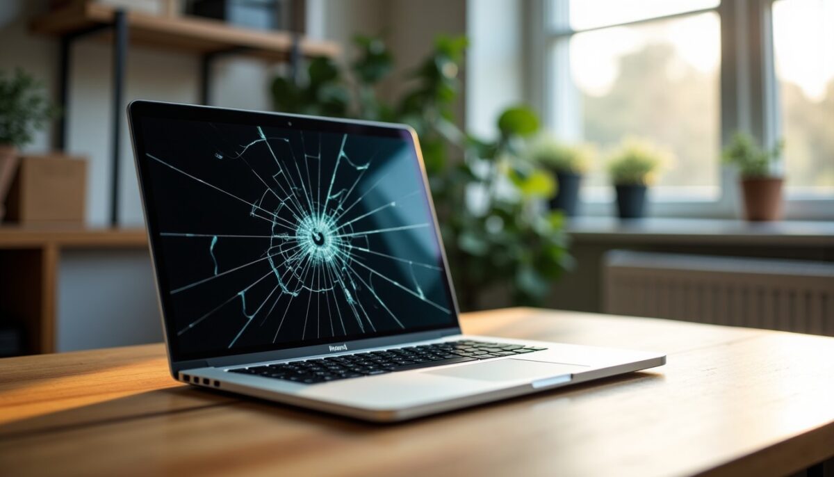 Écran MacBook endommagé : quelles solutions adopter en cas de fissure ou de casse ?