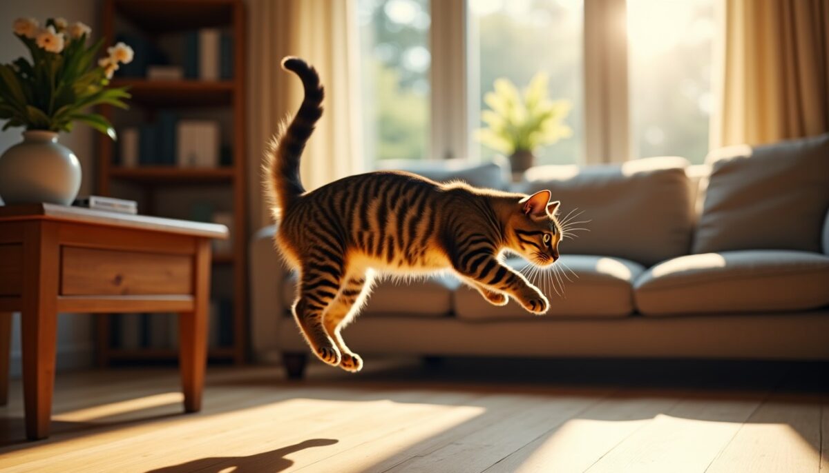 Le secret fascinant qui permet aux chats de toujours atterrir sur leurs pattes