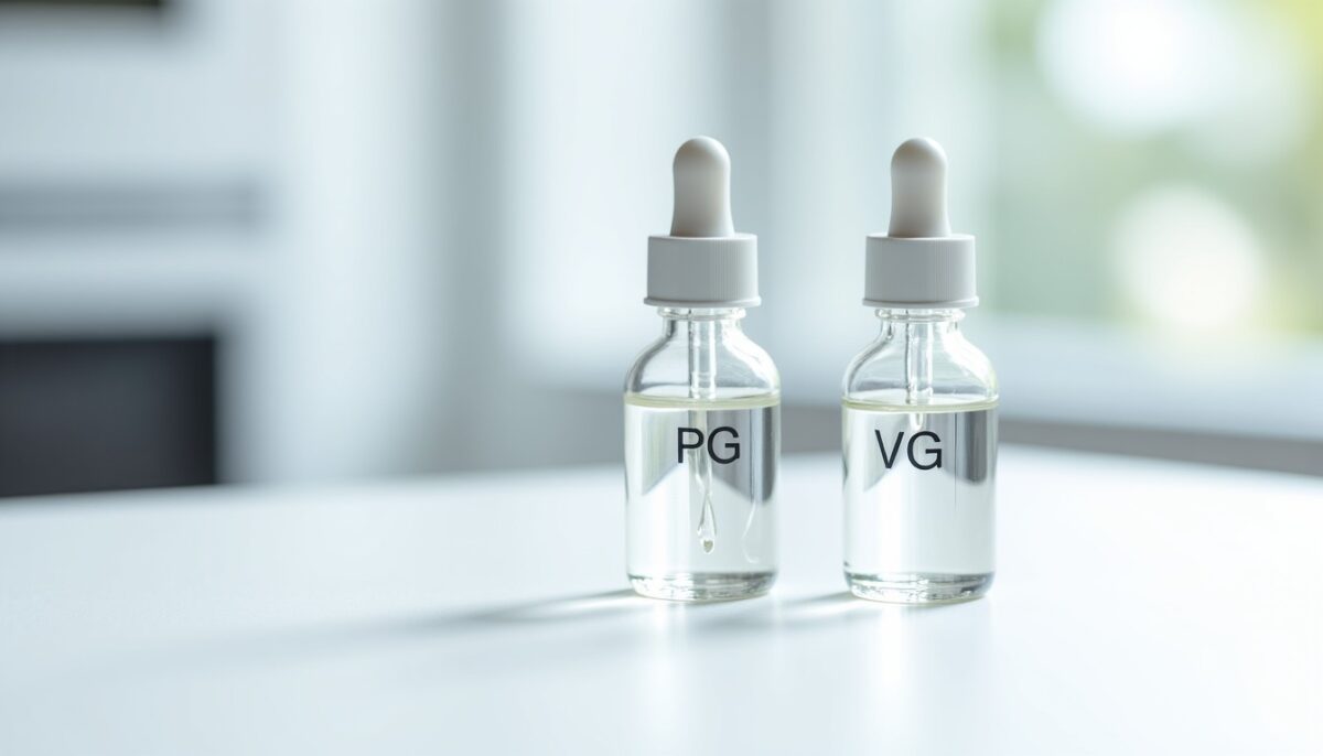 Comprendre le PG et le VG dans un e-liquide : leurs rôles et impacts