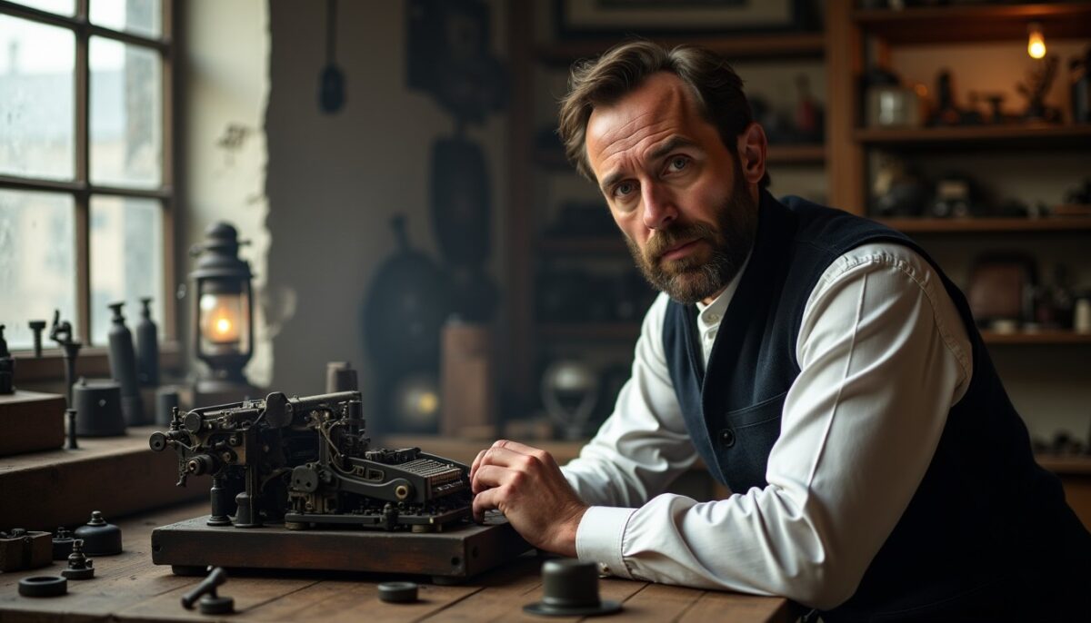 À la découverte de l'inventeur et de l'époque de création de la machine à écrire