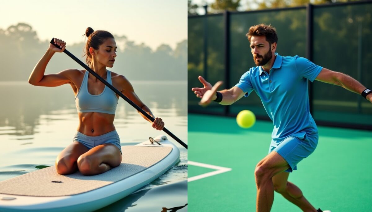 Paddle et padel : une lettre les sépare, mais tout les oppose