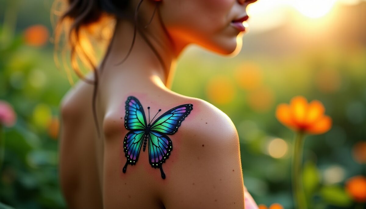Tatouage papillon ???? : symboles, inspirations artistiques et astuces pour un motif parfait