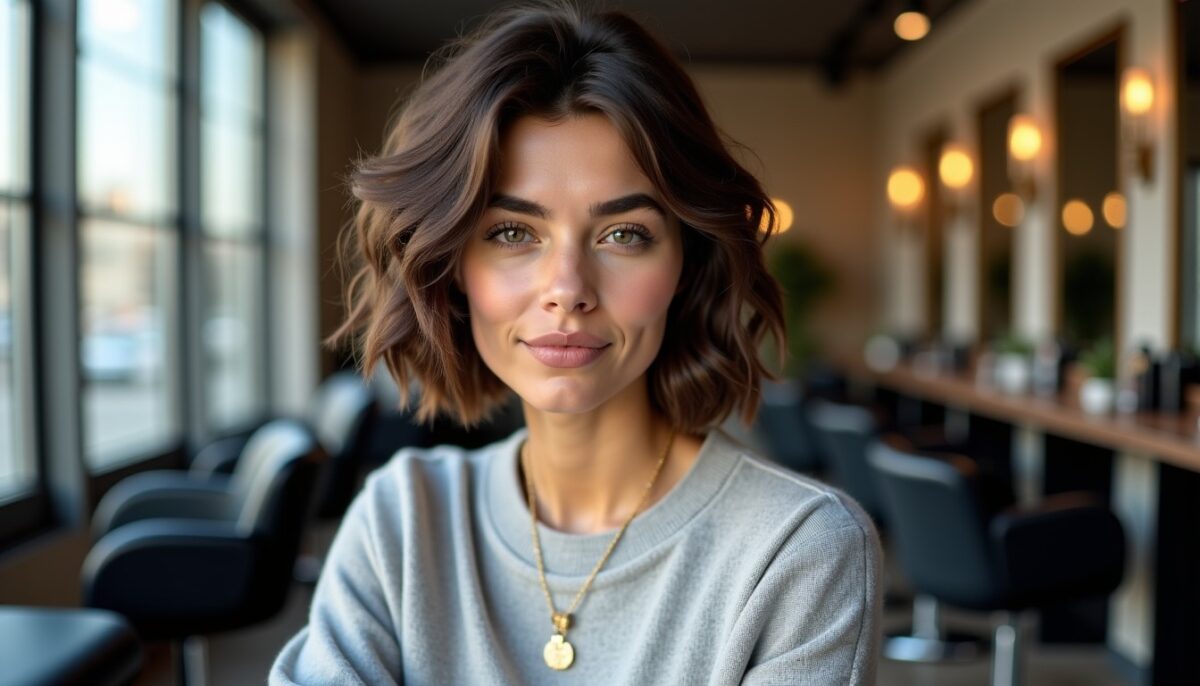 Coupe courte volumineuse : l’effet décoiffé idéal pour cheveux épais féminins